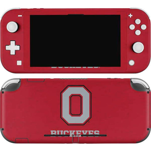 Ohio State University OSU O Nintendo Switch Lite Skin
